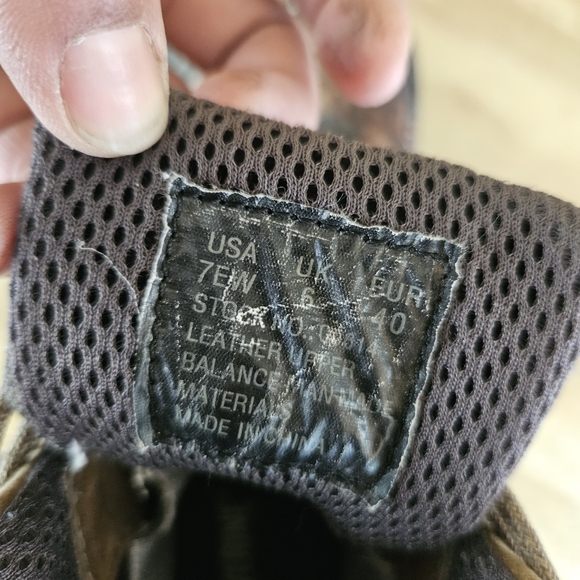 Wolverine Camoflauge Waterproof Gore-Tex Canyon Nubuck Boots Size 7EW - Picture 9 of 9